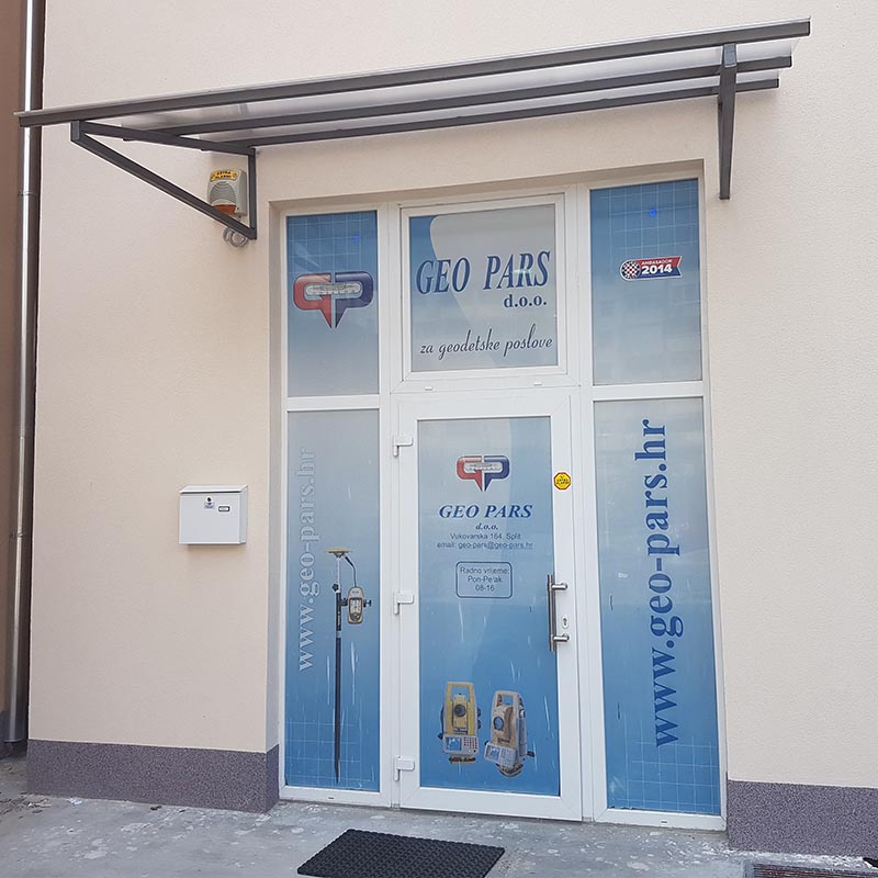 Ulaz u ured GEO PARS, Vukovarska 164, Split